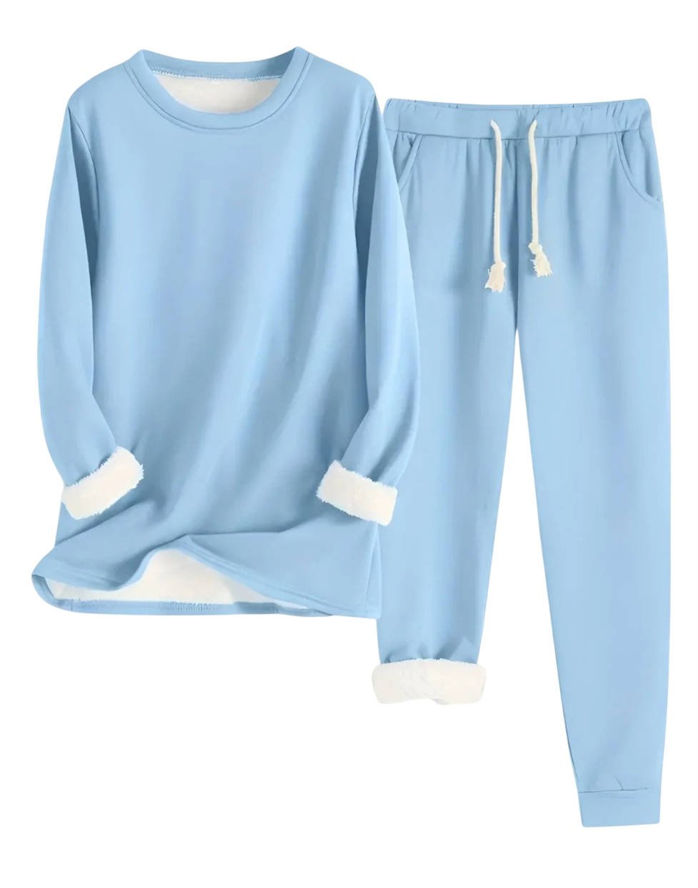 Women's Lined Sweatsuit Set | Contrast Trim Alternate