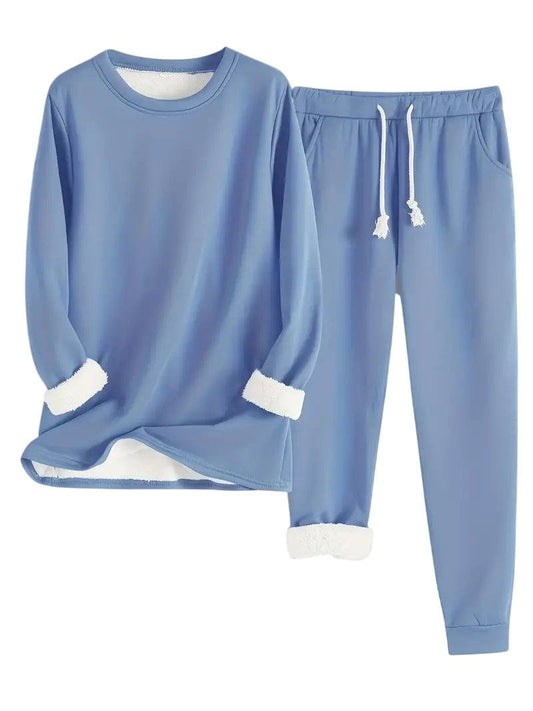 Women's Lined Sweatsuit Set | Contrast Trim Hero