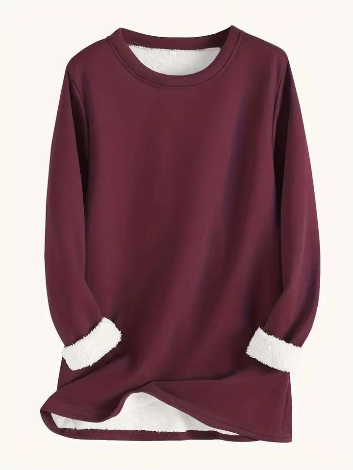 Women's Lined Sweatsuit Set | Contrast Trim Side