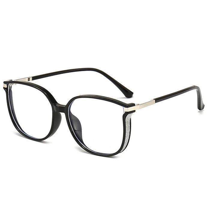 Women's Luxurious Reading Glasses | Crystal Embellished Temples Full