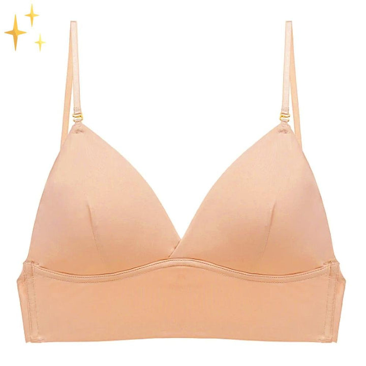 Women's Open Back Bra | Low Back Backless Support Detail