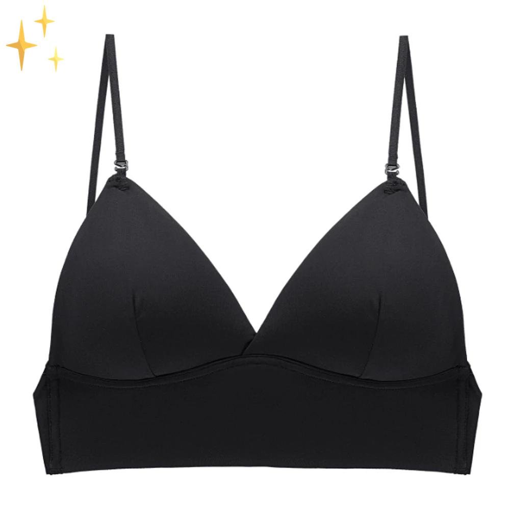 Women's Open Back Bra | Low Back Backless Support Front