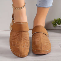 Women's Orthopedic Comfort Slippers | Non-Slip Sole Buckle Lifestyle