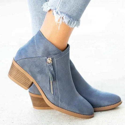 Women's Orthopedic Heel Boots | Side Zipper Hero