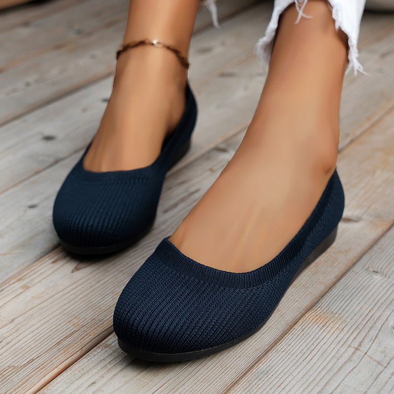 Women's Orthopedic Slip On Sneakers | Ribbed Knit Huarache Lifestyle