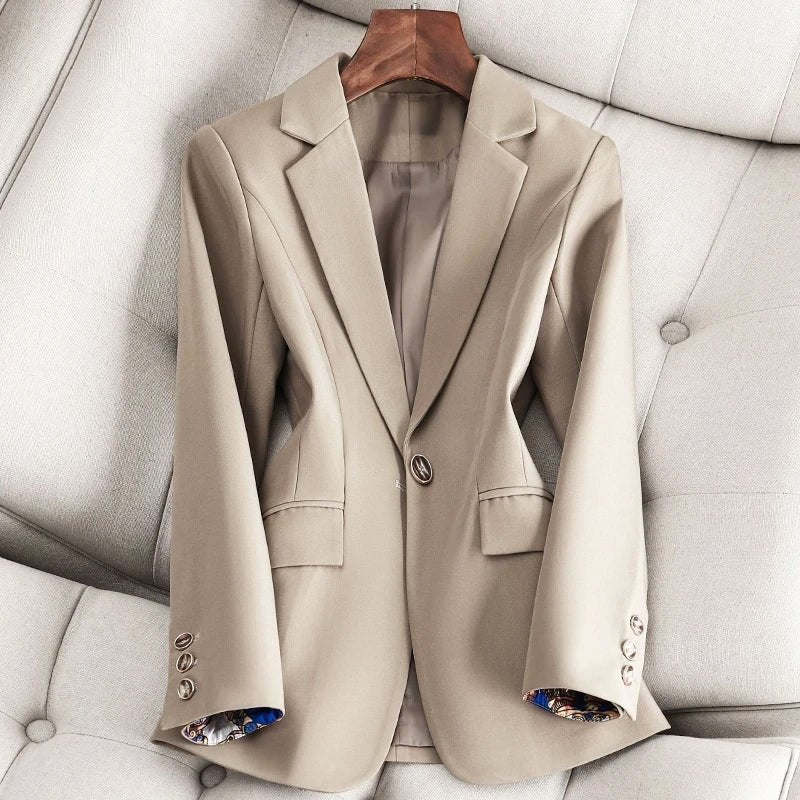 Women's Refined Classic Blazer | Single Button Side