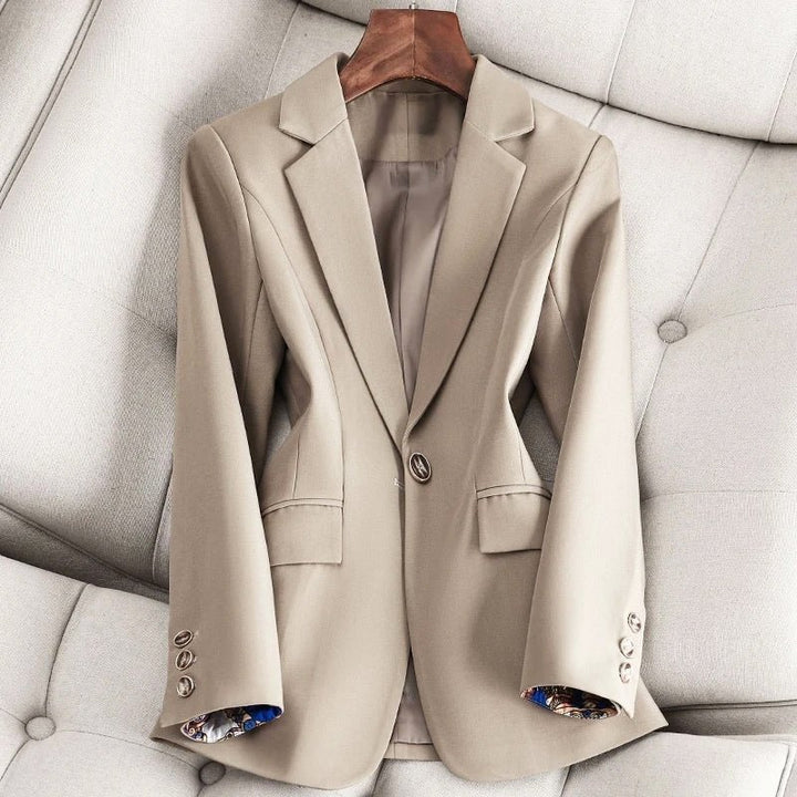 Women's Refined Classic Blazer | Single Button Side