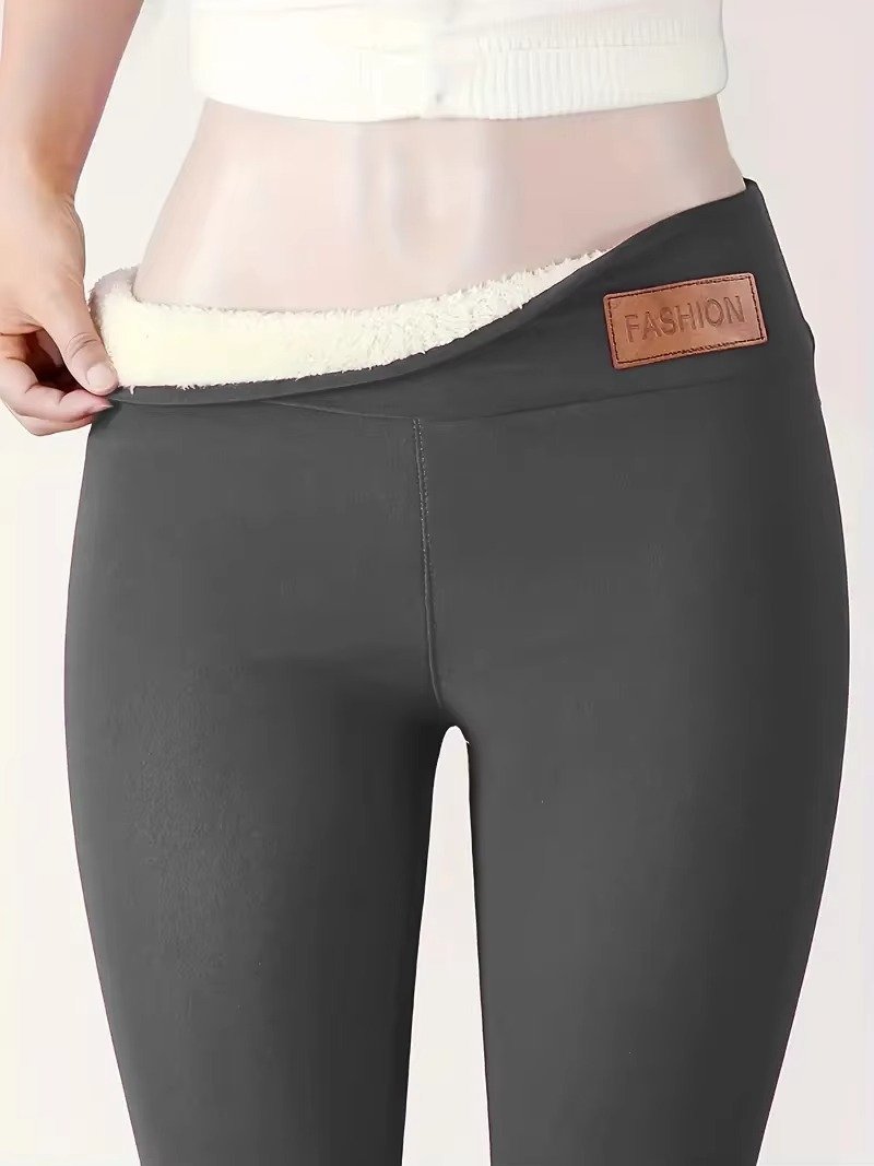 Women's Sherpa-Lined Thermal Leggings | Plush Winter Warm Hero