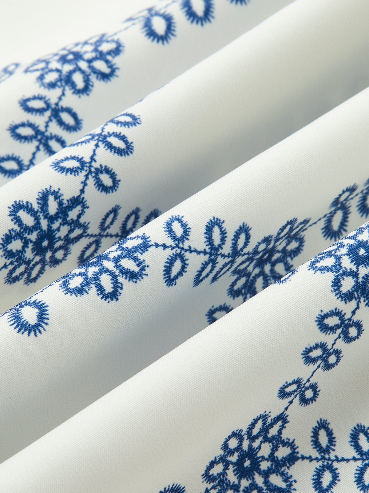Women's Sleeveless Tie Back Skirt Set | Printed Close Up