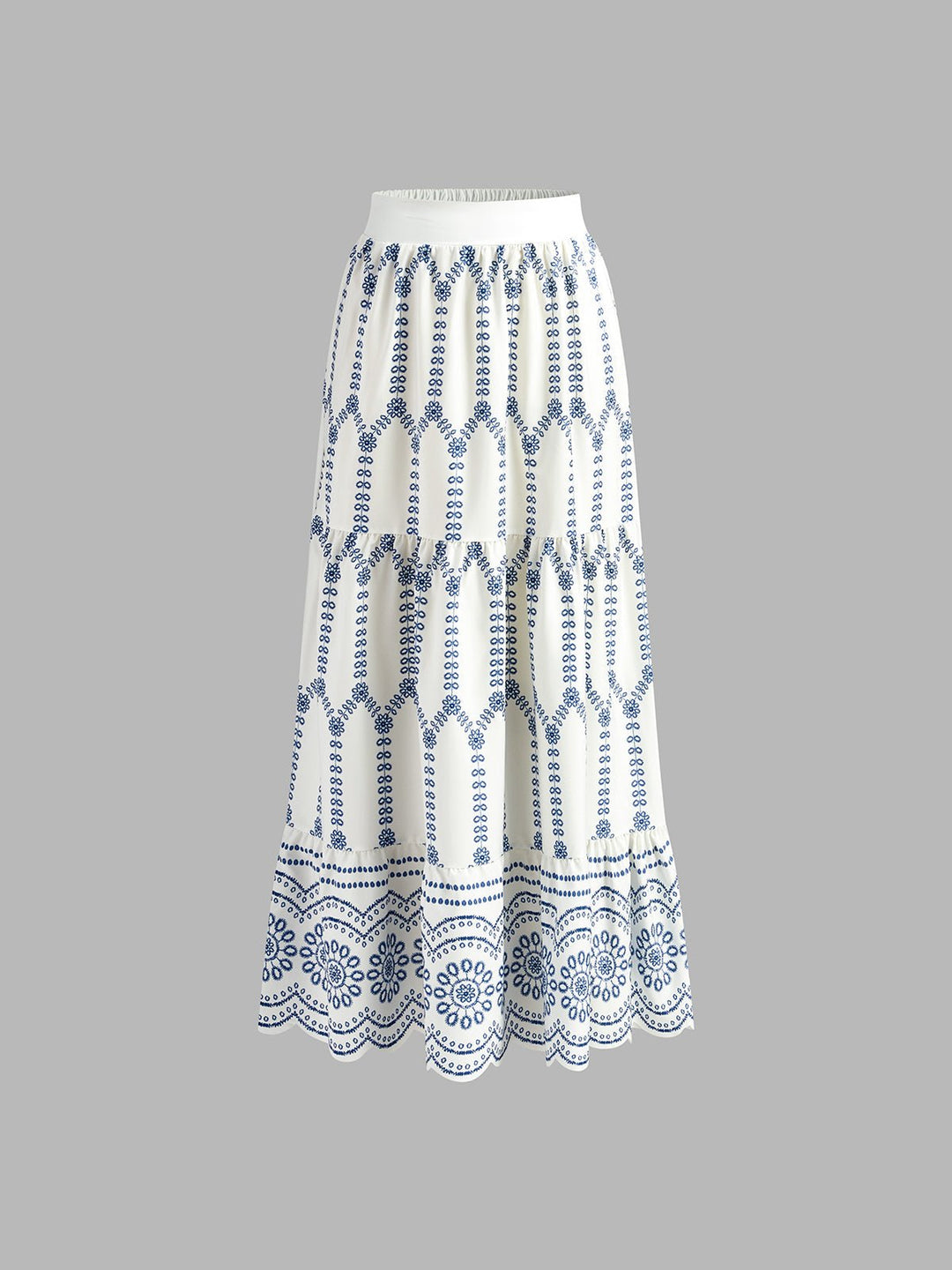 Women's Sleeveless Tie Back Skirt Set | Printed Side