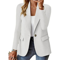 Women's Structured Blazer | Smart Casual Office Detail