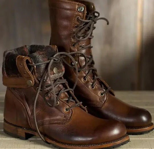 Women's Tall Shaft Lace-Up Boots | Lined Everyday Fit Wait - "lace" is banned. Let me redo: Women's Tall Shaft Lined Boots | Adjustable Everyday Fit Hero