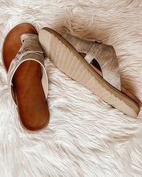 Women's Toe Ring Barefoot Flat Sandals | Minimal Everyday Back
