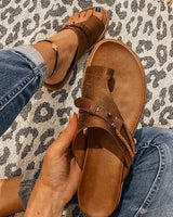 Women's Toe Ring Barefoot Flat Sandals | Minimal Everyday