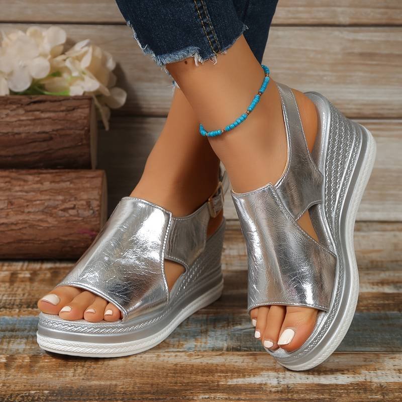 Women's Wedge Heeled Platform Orthopedic Shoes Hero