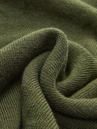Women's Wool Asymmetrical Neck Knit Top | Cold Shoulder View 16