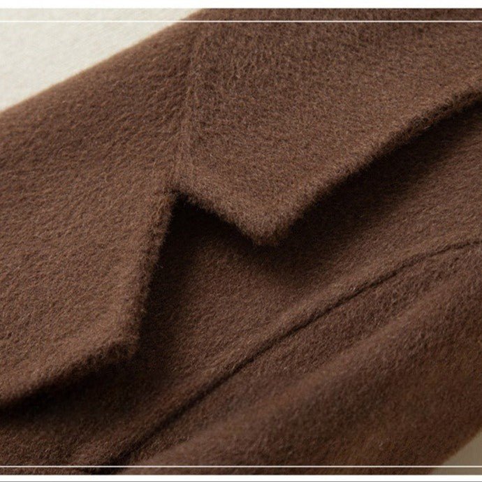 Women's Wool One-Button Coat | Notched Lapel Tailored Fit Lifestyle