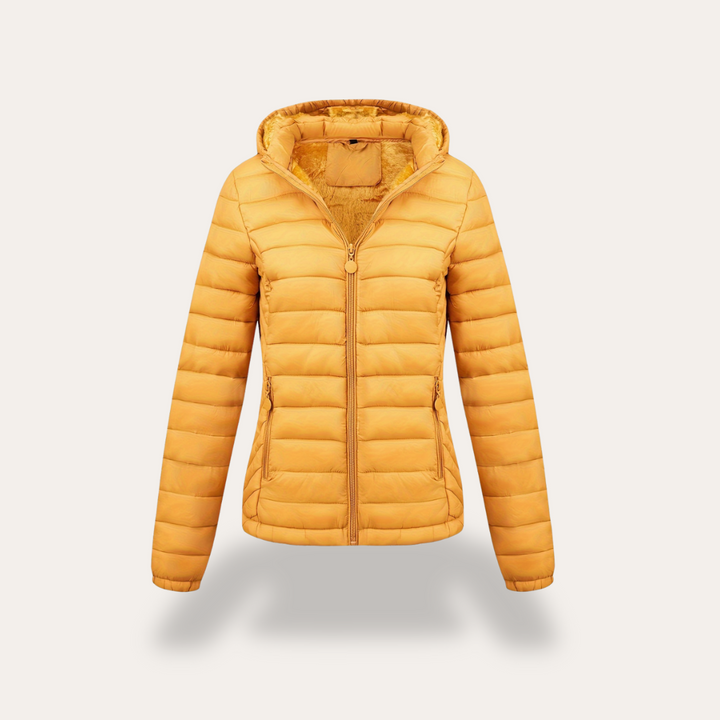 Damen Steppjacke mit Kapuze für den Winter | Vestea