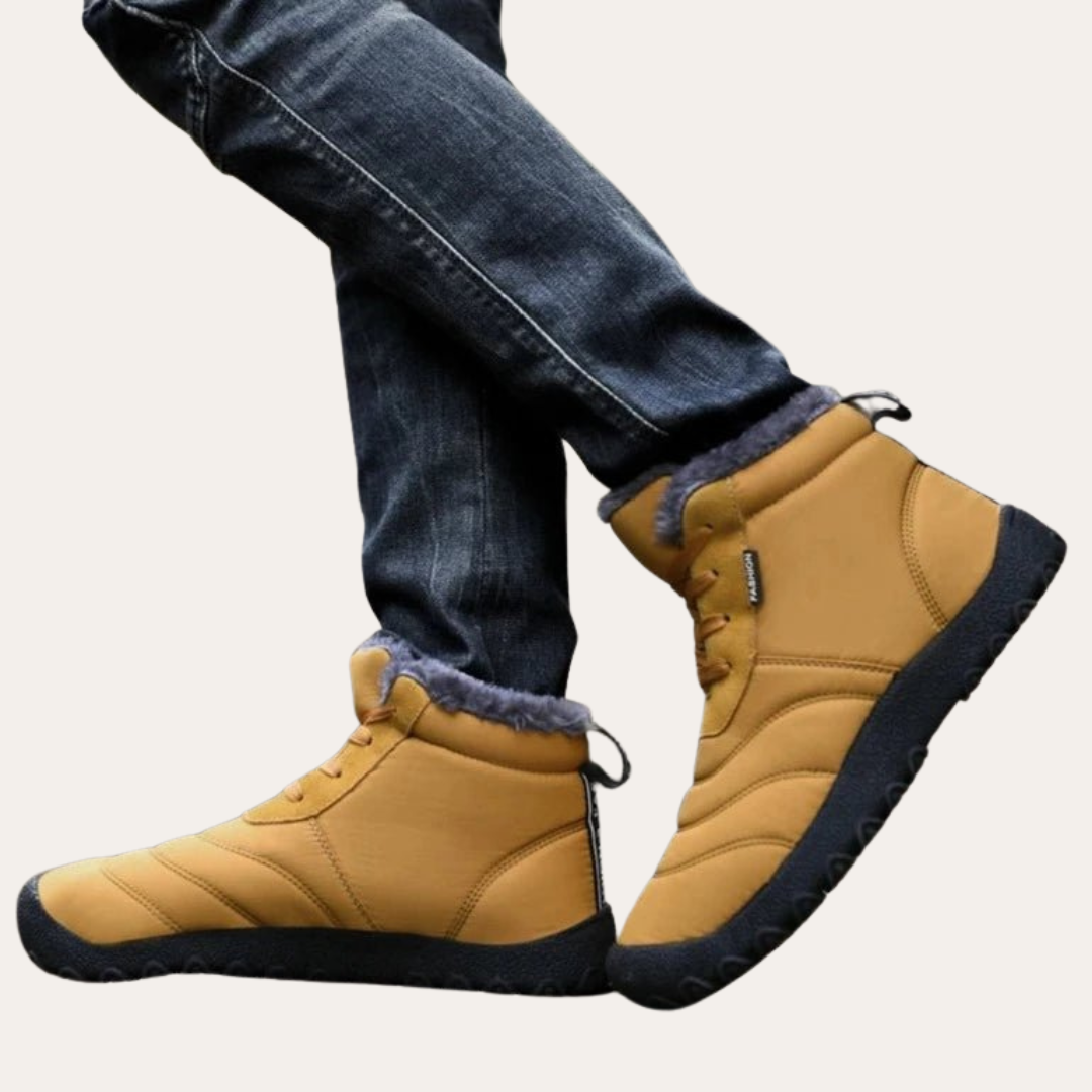 Herren Winterstiefel Warm Gefüttert Wasserdicht | Vestea