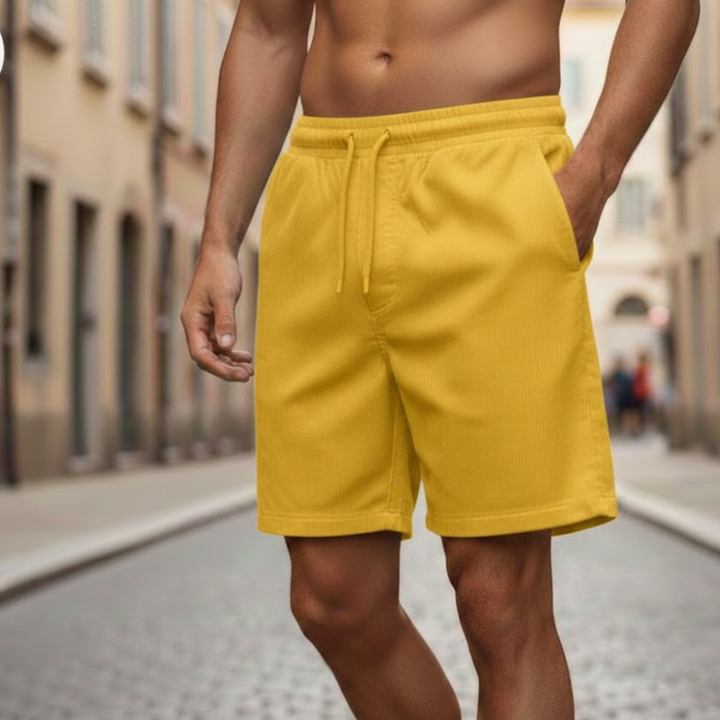 Shorts décontractés pour homme en polyester style Bali léger pour l'été